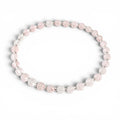 Armband Rosenkvarts – silver