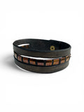 Corten – handgjort armband i naturläder